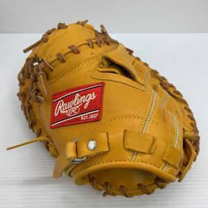 G-3835 ローリングス Rawlings ハイパーテック 軟式 キャッチャーミット 捕手用 GR9HT2AF グローブ グラブ 野球 中古品 左投げ用