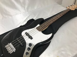 キングラム[12] Squier by FENDER フェンダー ジャズ ベース JAZZ 楽器 ブラック 050@T04 ★送料無料★