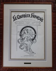 ★　　 アルフォンス・ミュシャ　「Le Corrier Francais」