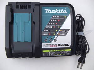 新品 未使用 純正品 マキタ makita 充電器 DC18RC 7.2~18V ★ BL1430B BL1460B BL1830B BL1850B BL1860B