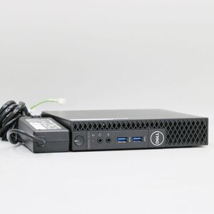 1円スタート Dell OptiPlex 3070 Micro 超小型デスクトップPC (Core i5-8500T/メモリ16GB/SSD256GB+HDD500GB/Windows11 Pro)