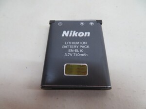 ★Nikon EN-EL10 バッテリー コンパクトデジタルカメラ用 ニコン カメラ用品 USED 13286①★！！