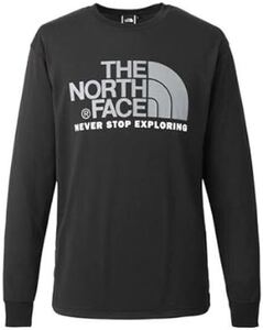 TNF THE NORTH FACE ノースフェイス　 NT81300 カラードームT L/S COLOR DOME TEE M 着丈60 身幅49 肩幅45 袖丈56 ブラック　黒色