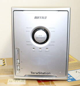 BUFFALO TeraStation HD-HTGL/R5(250GBX4換装)