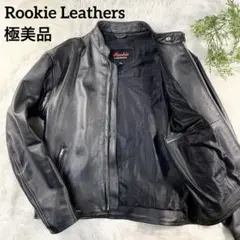 【極美品】Rookie Leathers シングルライダース 3L ヤギ革