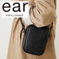 ear PAPILLONNER＊ミニショルダーバッグ 縦型メッシュポシェット