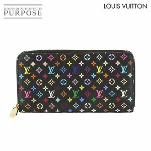 未使用 展示品 ルイ ヴィトン LOUIS VUITTON モノグラム マルチカラー ジッピー ウォレット ラウンドファスナー 長財布 M60243 90226838