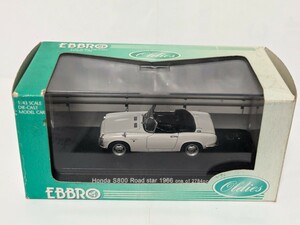 EBBRO エブロ 1/43 ホンダ S800 ロードスター 1966