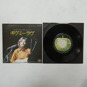 48021869;【国内盤/7inch】ジョージ・ハリスン George Harrison / ギヴ・ミー・ラヴ Give Me Love (Give Me Peace On Earth)