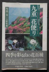 九重花便り　四季を彩る山の花百種／写真と解説　季節別掲載、九重連山・由布岳・鶴見岳の各地で撮影　ミヤマキリシマ、コケモモ、他