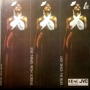 LP Film Studio Orchestra Lady Sings The Blues - Love Themes From Screens CD4W7029 JVC /00400