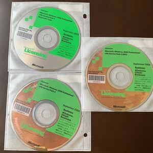 （525-5）Microsoft Licensing / Microsoft Windows 2000 Professional with Service Pack 4 ディスクのみ