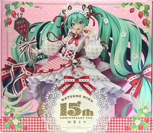 グッスマ 初音ミク 15th Anniversary Ver. キャラクター・ボーカル・シリーズ01 初音ミク 1/7 スケールフィギュア ★即決★新品未開封