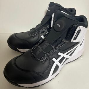 28cm安全靴 ウィンジョブ CP304 Boa ハイカット ダイヤル式 asics 1271A030-001