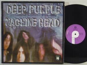 ◆Deep Purple【MACHINE HEAD】英国オリジナルUK盤SQ4ch◆Q4TPSA 7504 マト両面１◆GRAMOリム◆歌詞ポスター