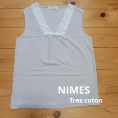 NIMES ノースリーブカットソー  レース