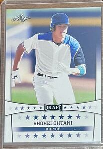 大谷翔平　ルーキーイヤー　2018 Leaf DRAFT shohei ohtani 野球カード　直筆サインなし　TOPPS BBM 以外