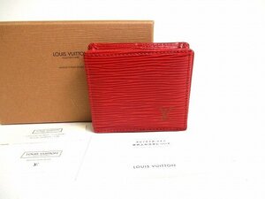 【未使用保管品】 ルイヴィトン LOUIS VUITTON エピ ポルトモネ ボワット 小銭入れ コインケース コインパース メンズ レディース