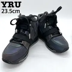 【美品】YRU スニーカー 玉虫色 ハイカット エアー