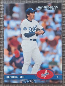 2003 Donruss #310 KAZUHISA ISHII Los Angeles Dodgers Yakult Swallows