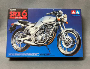 ●タミヤ 1/12 オートバイシリーズNo.48 ヤマハ SRX-600(TAMIYA YAMAHA SRX-6)新品未開封/小鹿田宮/バーコード無しパッケージ/1986年製