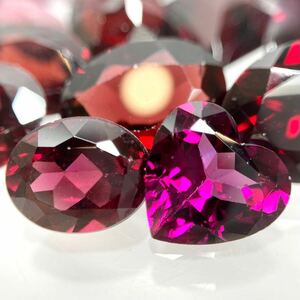 1円〜!!◯天然ガーネットおまとめ150ct◯n 約30g ルース 裸石 宝石 ジュエリー jewelry garnet w4 5