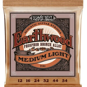 Ernie Ball #2146 Earthwood Medium Light 012-054 Phosphor Bronze アーニーボール アコギ弦