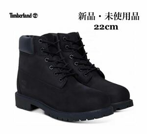 Timberland ティンバーランド 6インチ プレミアムブーツ ブラック レディース 22cm