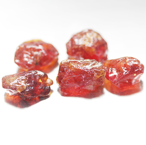 【世界の原石:スぺサルタイト 5個組 31.52ct:5498】非加熱 ナミビア産 ガーネット Natural Spessartite Garnet Rough 鉱物 Namibia