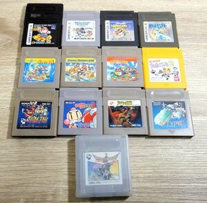 【中古】Nintendo 任天堂 GBC ゲームボーイカラー GB ゲームボーイ ソフト まとめ13点セット