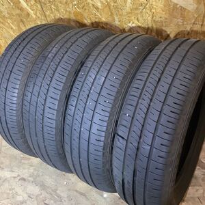 DUNLOP ENASAVE EC204 ダンロップ 185/65R15 夏 2024年製 4本セット 7〜8分山 ノート bB ティーダ フリード 