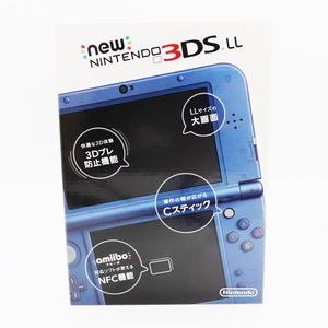 任天堂 Nintendo Newニンテンドー3DSLL メタリックブルー 新品 未使用 未通電 A2402430