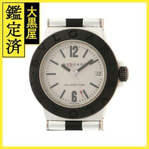 BVLGARI ブルガリ　レディース クオーツ　アルミニウム AL32TA　シルバー文字盤 アルミニウム/ラバー 【472】HK