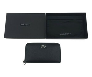 ●● DOLCE & GABBANA ドルチェアンドガッバーナ BI0473 AU771 ブラック 目立った傷や汚れなし