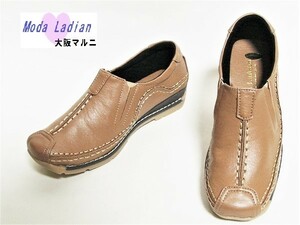 《新品》〇【Moda Ladian】軽量スリポンタイプ★2403/DBG/24.0㎝★