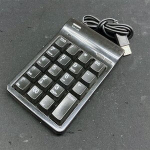 【メール便対応】 複数出品 USB接続 テンキーボード ★ サンワサプライ NK-9UBK TABキー/NumLockキー付 #2674-K