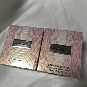 新品　JIMMY CHOO ジミー チュウ EDT・SP 40ml 2個セット 香水 フレグランス JIMMY CHOO