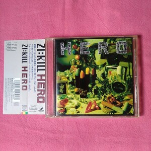 with obi ZI:KILL / HERO released in 1995 解散後に発売された 未発表 テイク マキシシングル ピクチャーディスク中古 CD