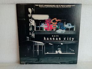 LP盤レコード / THE VELVET UNDERGROUND LIVE AT MAX’S KANSAS CITY / ATLANTIC / SD9500 0398 【M005】