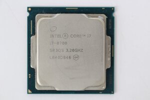 Intel CPU 第8世代 Core i7 8700 3.20GHz LGA1151 CPU☆