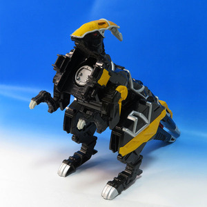 【玩具中古ジャンク品】BANDAI / バンダイ：獣電戦隊キョウリュウジャー：カミツキ合体 獣電竜シリーズ02 パラサガン：下顎パーツ欠品