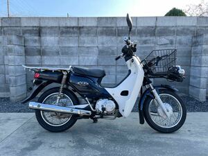 配送のみ!! 在庫セール HONDA スーパーカブ50 プロ CUB50 AA04 紺 18507km 通勤 通学 ハンターカブ　クロスカブ フロントカゴ付き 