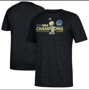 美品 NBA 2017年 優勝 記念 WARRIORS ゴールデンステイト・ウォリアーズ adidas アディダス Tシャツ デュラント カリー ユニフォーム 限定