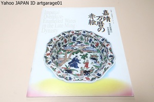 嘉靖・万暦の赤絵展・明代後期の宮廷磁器/今回のテーマは赤絵最盛期の官窯赤絵でありさらに赤絵の一種と考えられる彩もここに含める