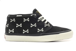 【中古品・美品】Vans Chukka Boot WTAPS Black Crossbones 28.5cm バンズ　ダブルタップ　黒 