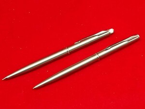 PARKER　パーカー　2本セット　シャープペンシル　ボールペン　シルバー /