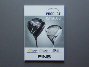 【カタログのみ】PING 2023 FALL & WINTER CATALOG 検 G430 HL i230 i525 G710 i59 BLUEPRINT GLIDE 4.0 DRIVER IRON PUTTER G Prodi LE3