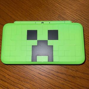 動作未確認 Nintendo Newニンテンドー2DS LL 任天堂 マインクラフト クリーパー エディション 本体 MINECRAFT CREEPER EDITION 現状品