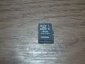 ★ 送料無料 TOSHIBA microSDHCカード 4GB 東芝 ② ★