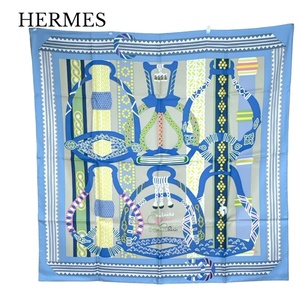 エルメス HERMES スカーフ カレ 90 鐙の幻想 FANTAISIE D